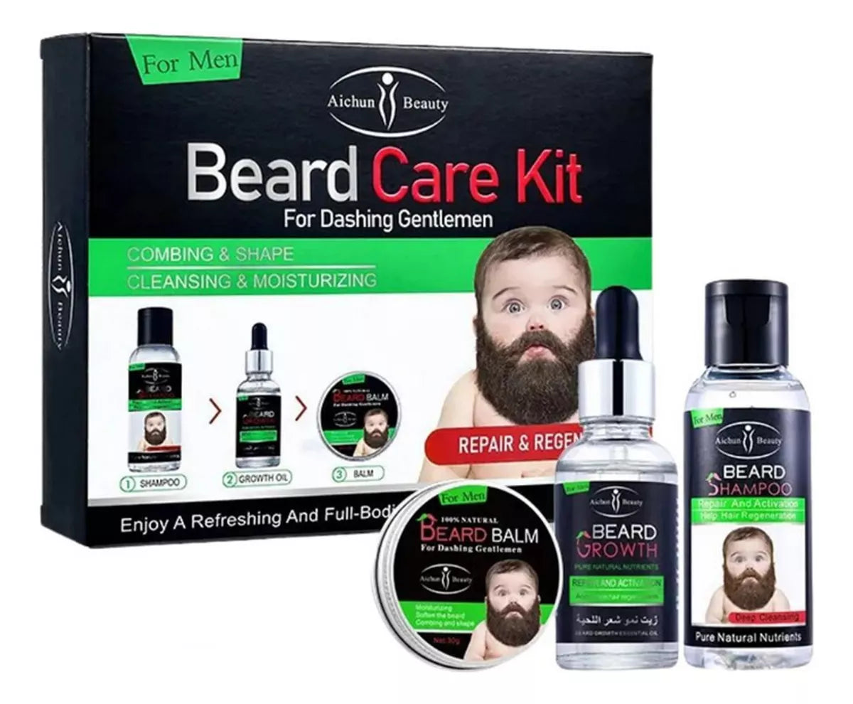 Kit Barba 3 productos Beard Care