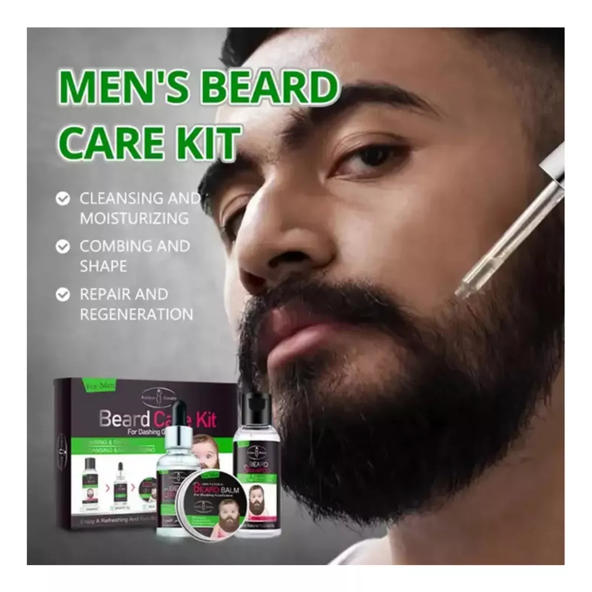 Kit Barba 3 productos Beard Care