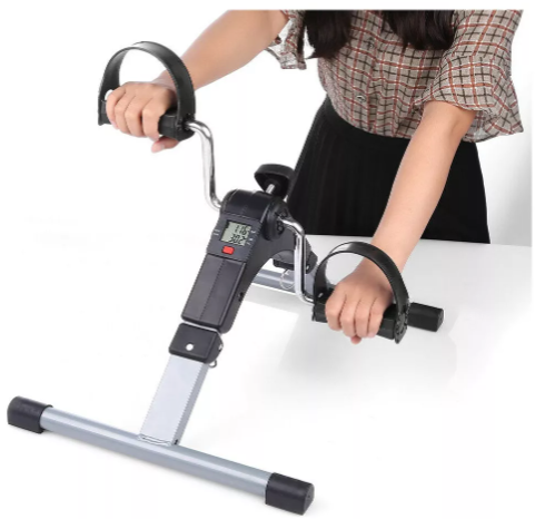 Pedalera Home Fitness Con Pantalla Lcd