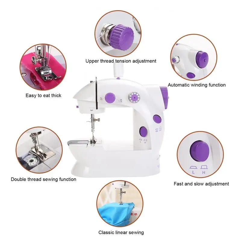 Maquina Coser Portatil Pedal Electrica