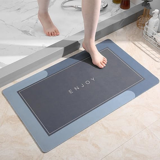 Alfombra De Baño Absorbente De Secado Rápido